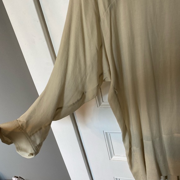 Isabel Marant - beige long sleeve dress - tunic - cotton - Picture 6 of 11